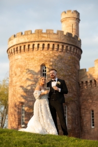 Katie & Darragh's Magical Wedding at Dalhousie Castle Near Edinburgh