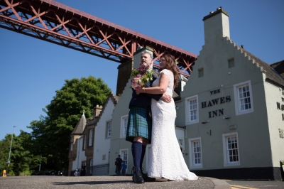 Jen & Gordons Unforgettable Wedding at The Hawes Inn, South Queensferry