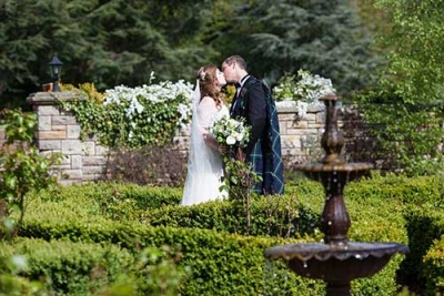 A Magical Wedding at Carberry Tower Mansion House: Steven & Margos Big Day