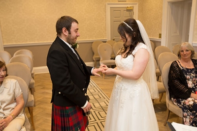 An Intimate Celebration: Alex and Chris Beautiful Wedding at the City Chambers, Edinburgh