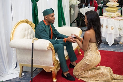 A Celebration of Love and Tradition: Matilda and Obiora's Traditional Nigerian Wedding at Leonardo Hotel Murrayfield, Edinburgh