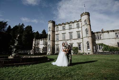 Rebecca and Tom's wedding at Melville Castle near Edinburgh 