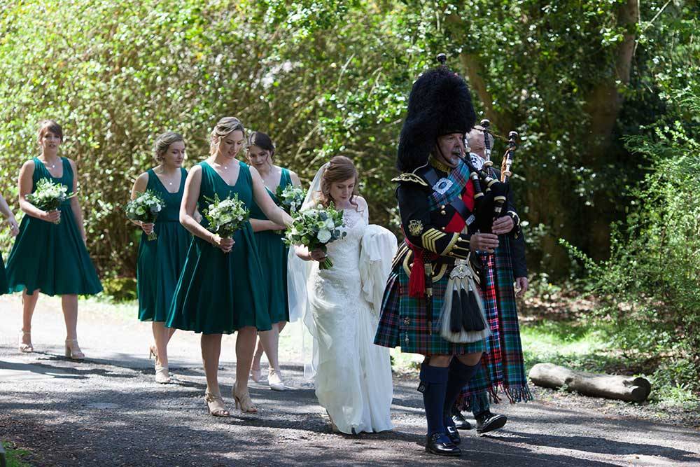 bagpipes wedding edinburgh