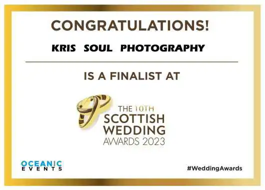Congratulations Edinburgh Wedding Awards