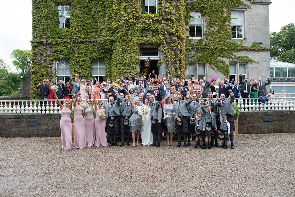 group photo carlowrie castle