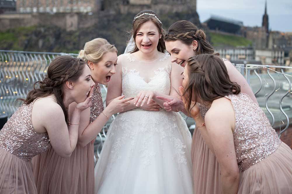 wedding photographers edinburgh