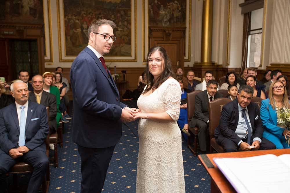 wedding photography city chambers