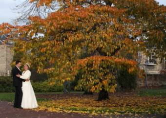 wedding photos botanic edinburgh